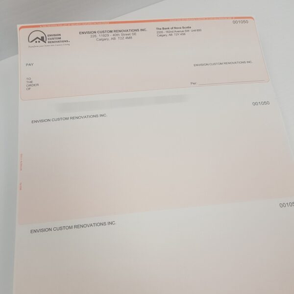 Voucher Cheques Printing Calgary | Print Calgary