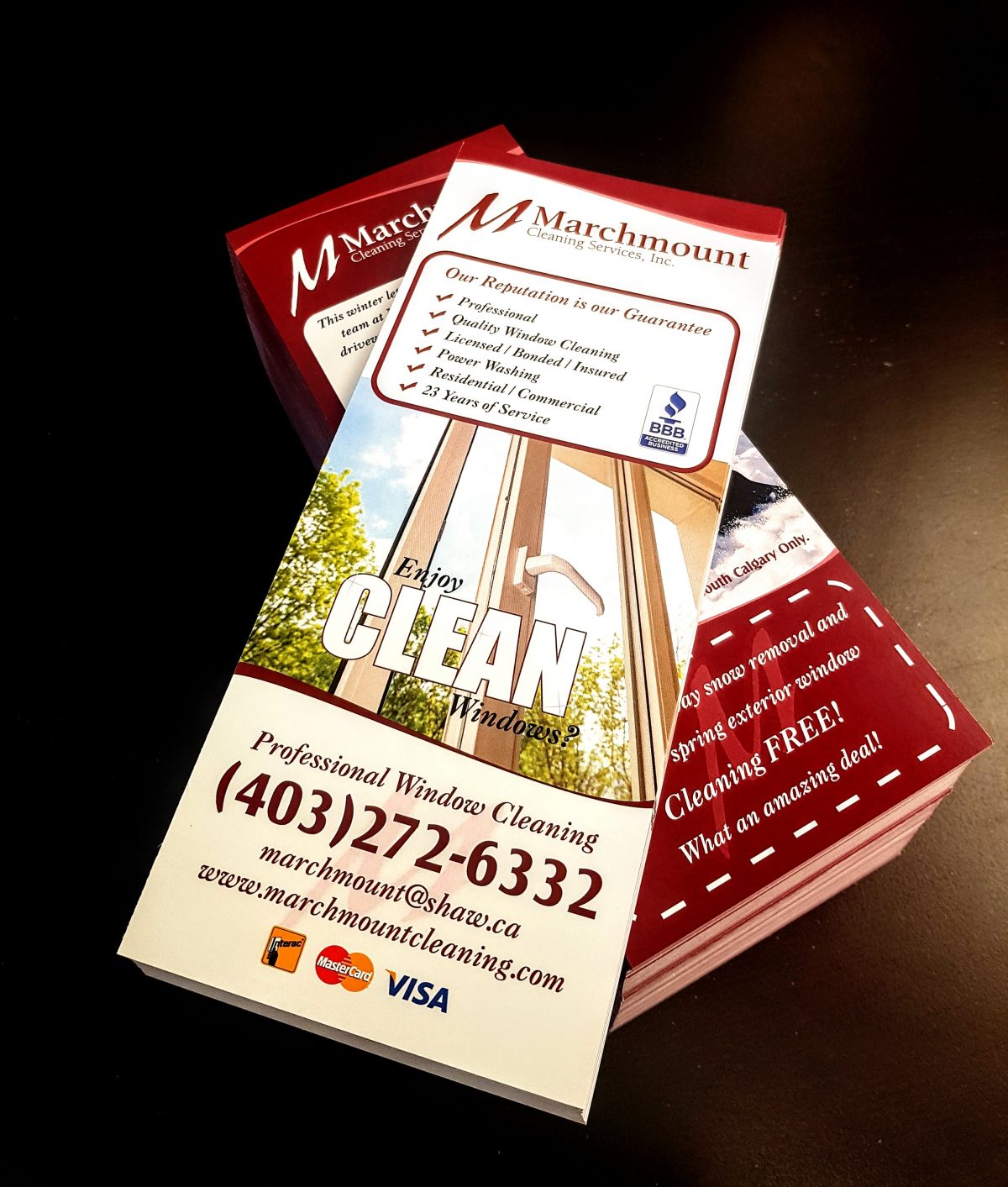 Rack Card Printing Calgary | Rack Card Design & Printing